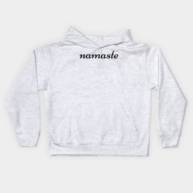 namaste Kids Hoodie by Heartsake